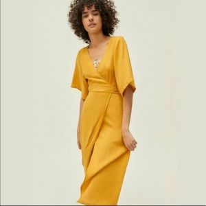 UO Urban Outfitters Midi Wrap Dress